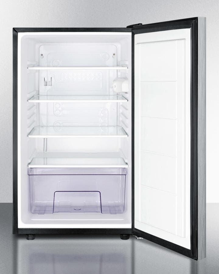 Summit FF521BLBISSHH Stainless Steel with Horizontal Handle
