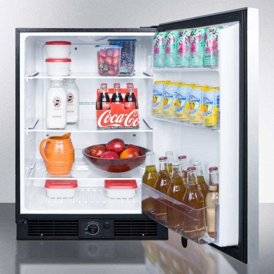 Summit FF590SSHH 24 Inch Undercounter All-Refrigerator
