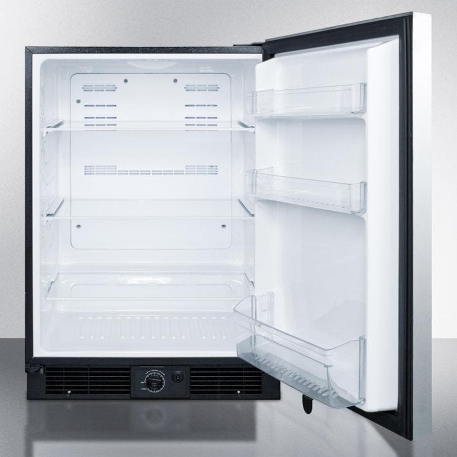 Summit FF590SSHH 24 Inch Undercounter All-Refrigerator
