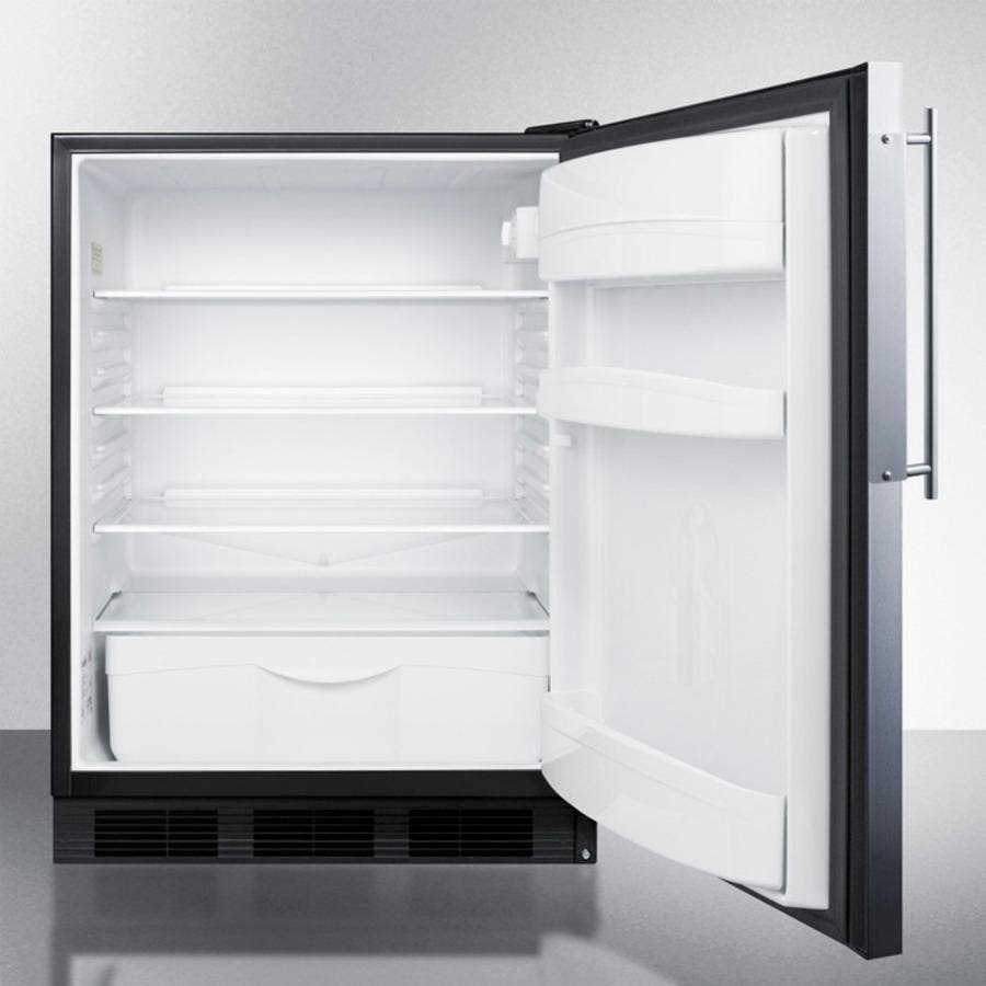 Summit FF6BBIFRADA Stainless Steel Door Frame/Requires Custom Panel