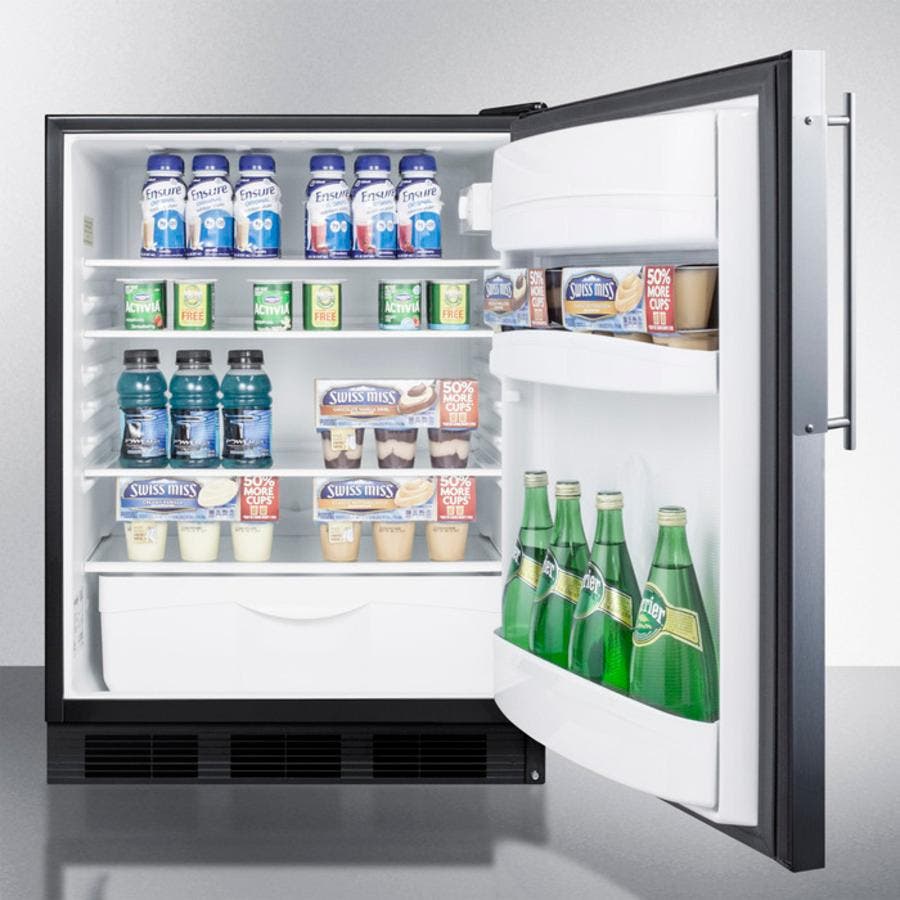 Summit FF6BBIFRADA Stainless Steel Door Frame/Requires Custom Panel