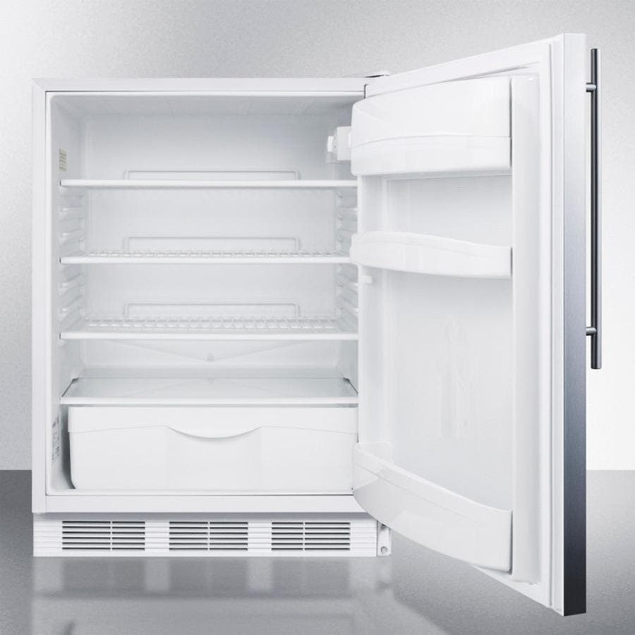 Summit FF6BISSHVADA Stainless Steel, Thin Handle