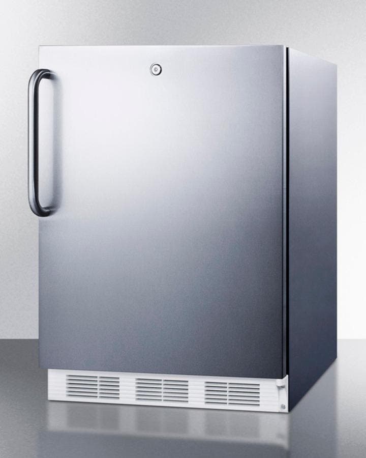 Summit FF6L7CSS Stainless Cabinet with Pro Handle