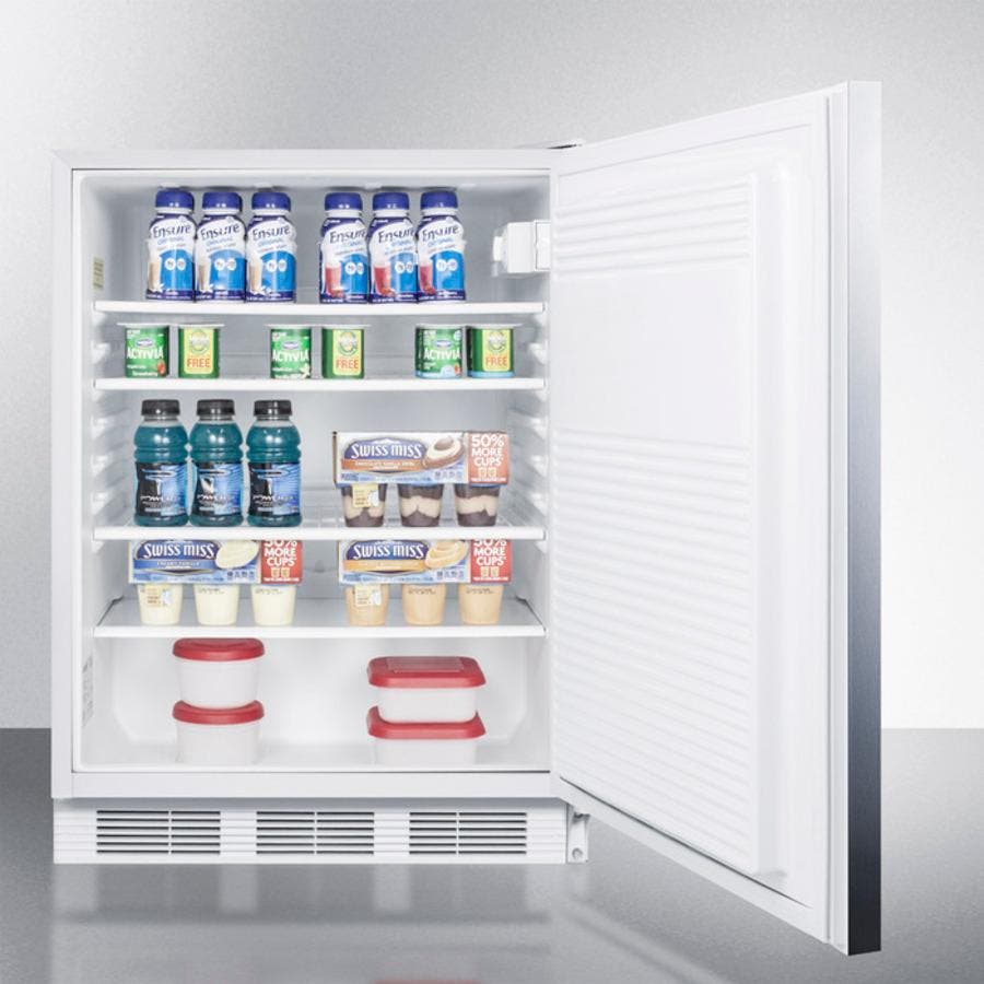 Summit FF7BISSHHADA 32" high ADA compliant built-in undercounter refri...