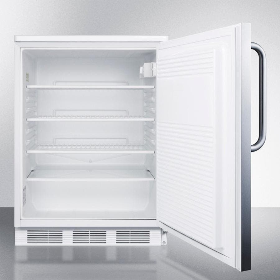 Summit FF7LSSTB Stainless Door with Pro Handle