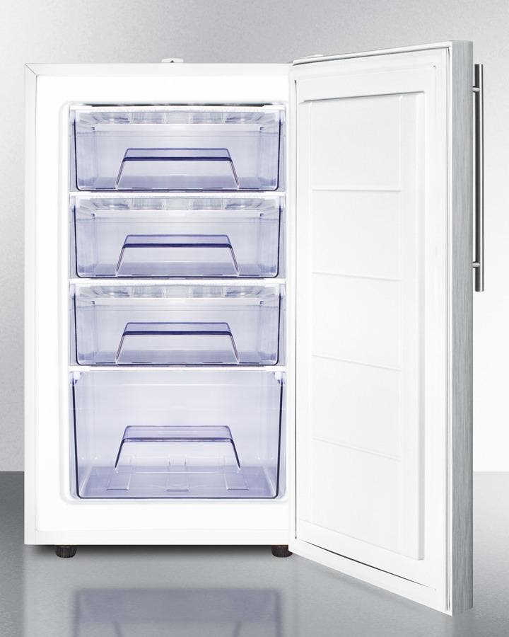 Summit FS407LSSHV Stainless Steel with Thin Handle