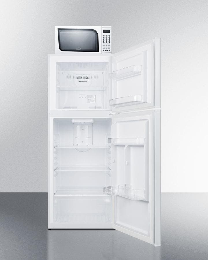 Summit MRF1075W 9.8 cu. ft. Compact Top Freezer Refrigerator