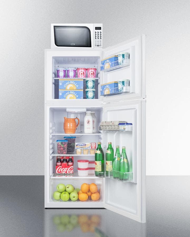 Summit MRF1075W 9.8 cu. ft. Compact Top Freezer Refrigerator