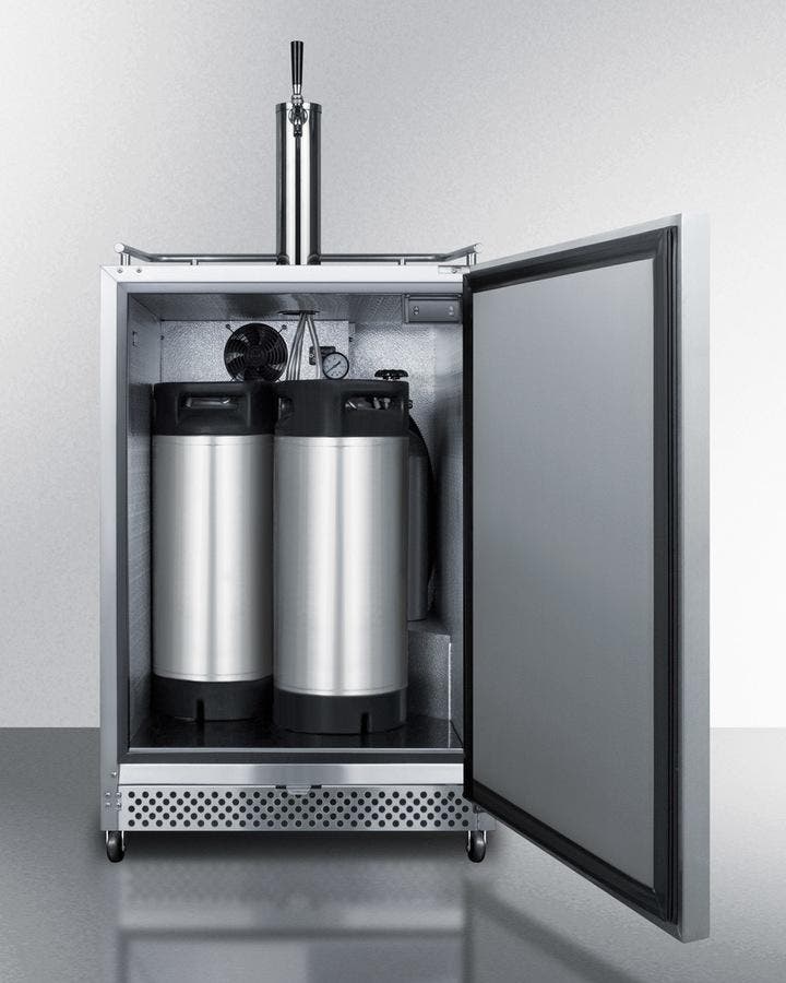 Summit SBC695OSCF Stainless Steel, Single Tap Kit