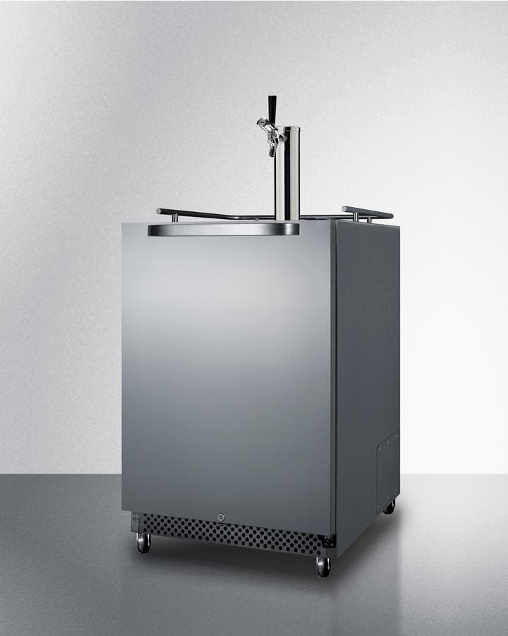 Summit SBC695OSTL Stainless Steel, Single Tap Kit