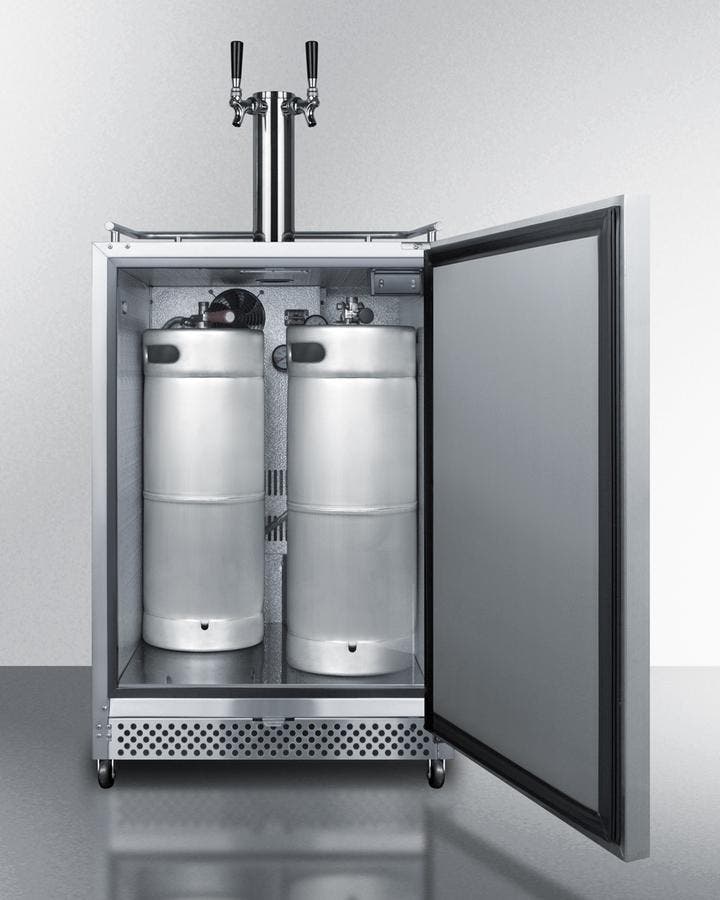 Summit SBC695OSTWIN Stainless Steel