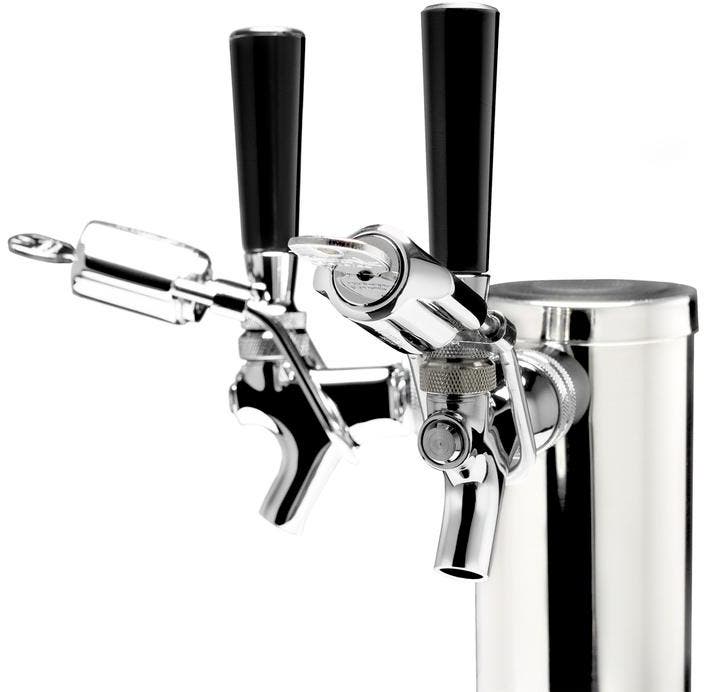 Summit SBC695OSTWINTL Stainless Steel, Double Tap Kit