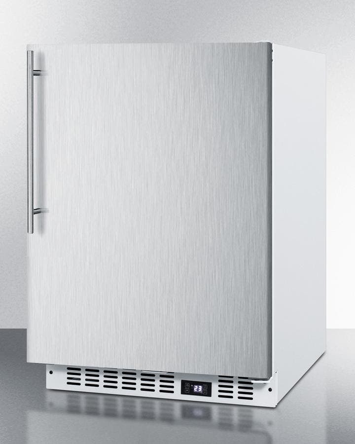 Summit SCFF52WXSSHV Stainless Steel/White, Professional Handle