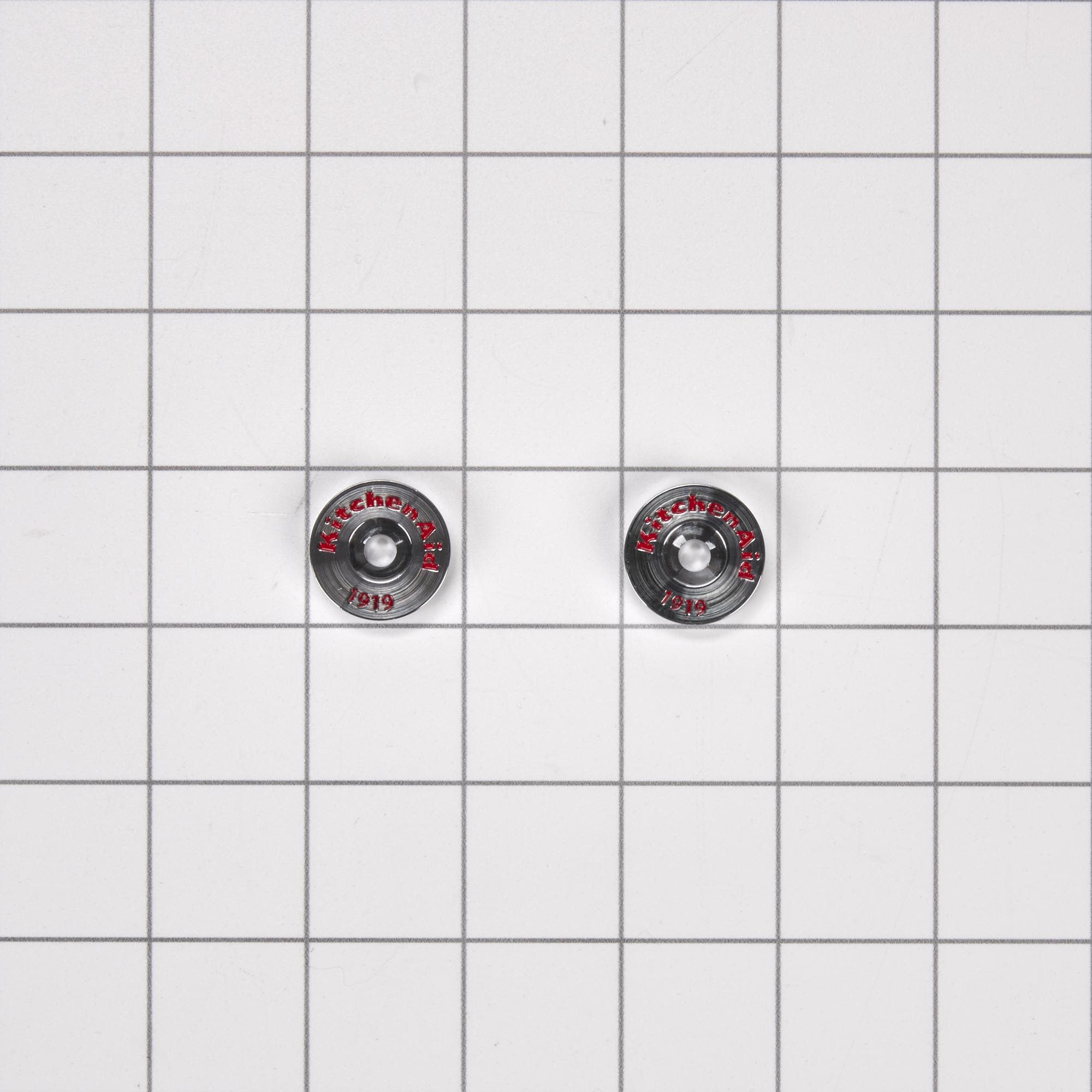 KitchenAid W10846205 Handle Medallion Kit Chrome
