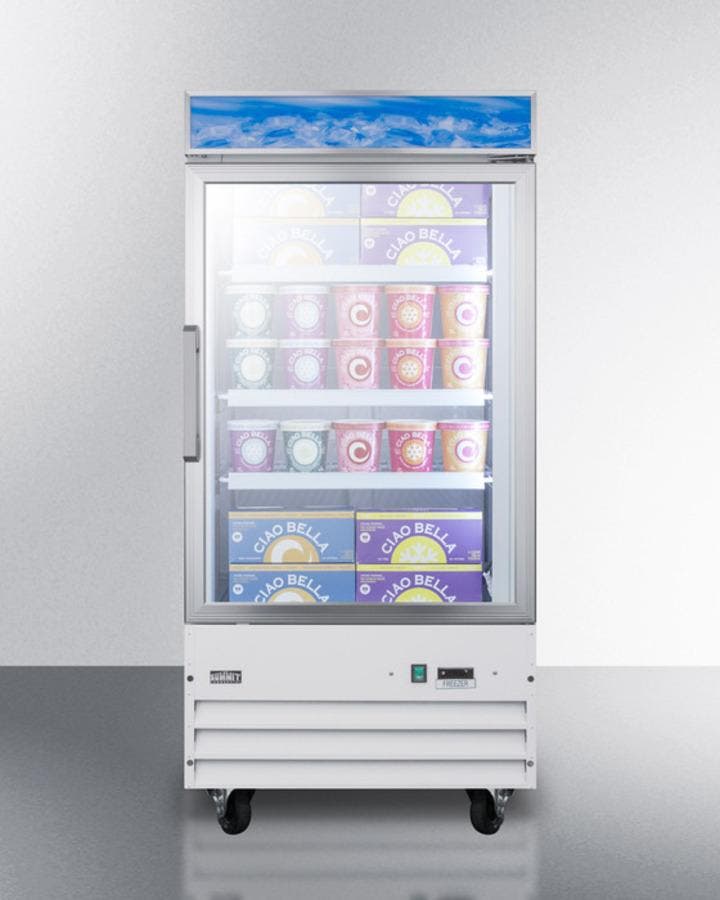 Summit SCFU1210 27" Commercial Upright Freezer