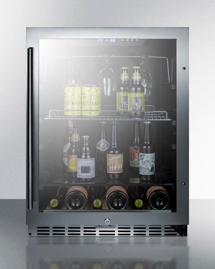 Summit SCR2466CSS Stainless Steel