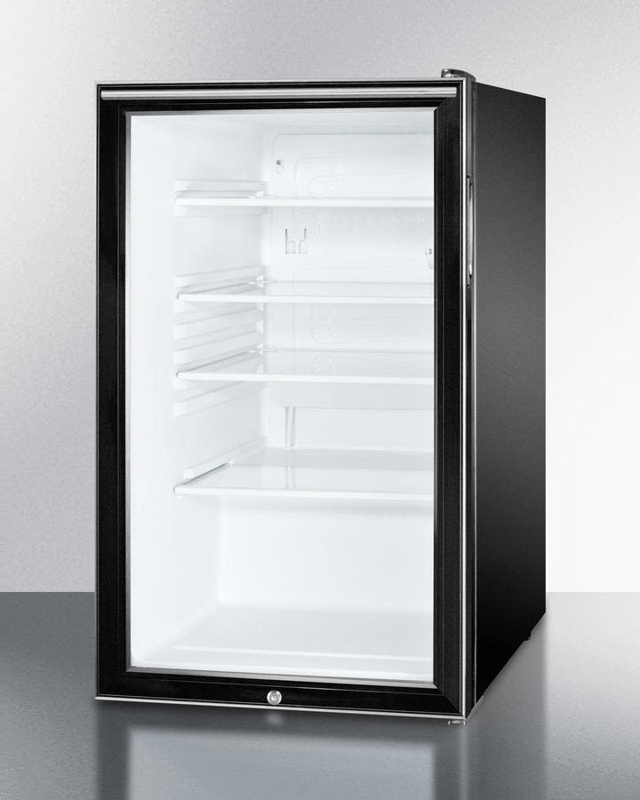 Summit SCR500BL7HH Black, Horizontal Handle