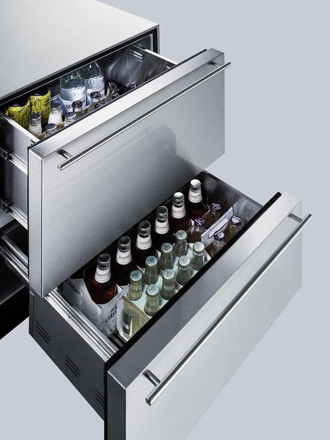 Summit SP6DS2D7ADA 24" Double Drawer Refrigerator