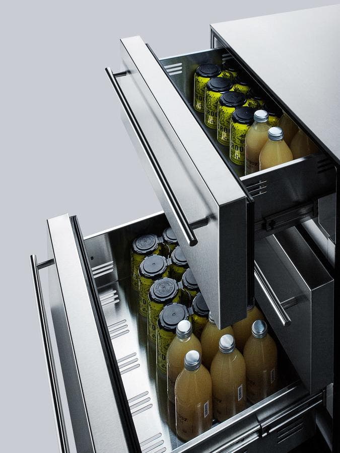 Summit SP6DSSTBOS7THINADA Stainless Steel, Thin Handles, ADA Compliant