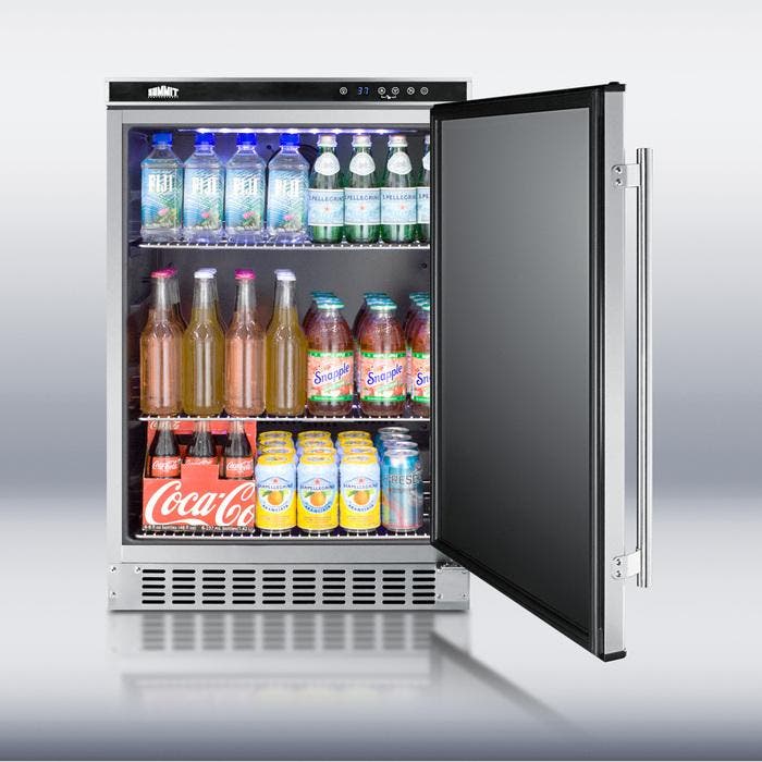 Summit SPR625OSCSS 24" Outdoor Compact Refrigerator