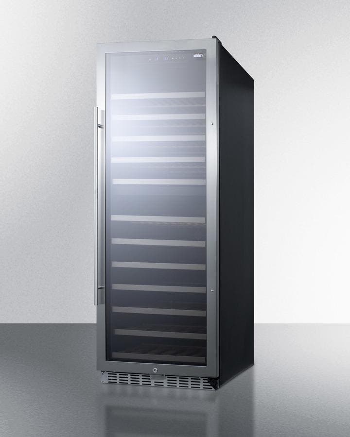 Summit SWC1380D Stainless Steel/Black