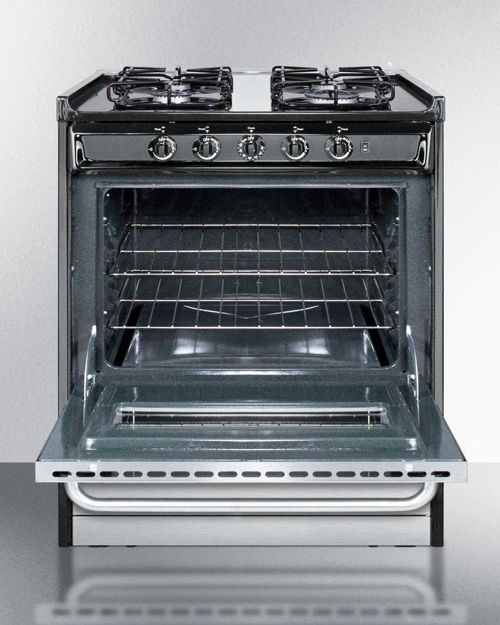 Summit TTM21027BRSW Stainless Steel/Black