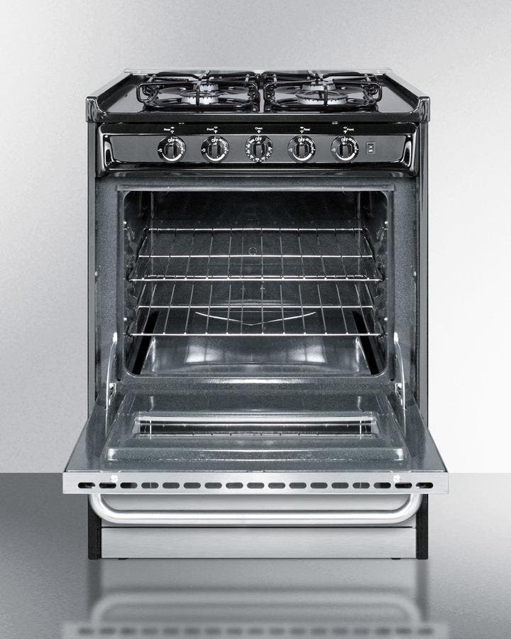 Summit TTM61027BRSW Stainless Steel/Black