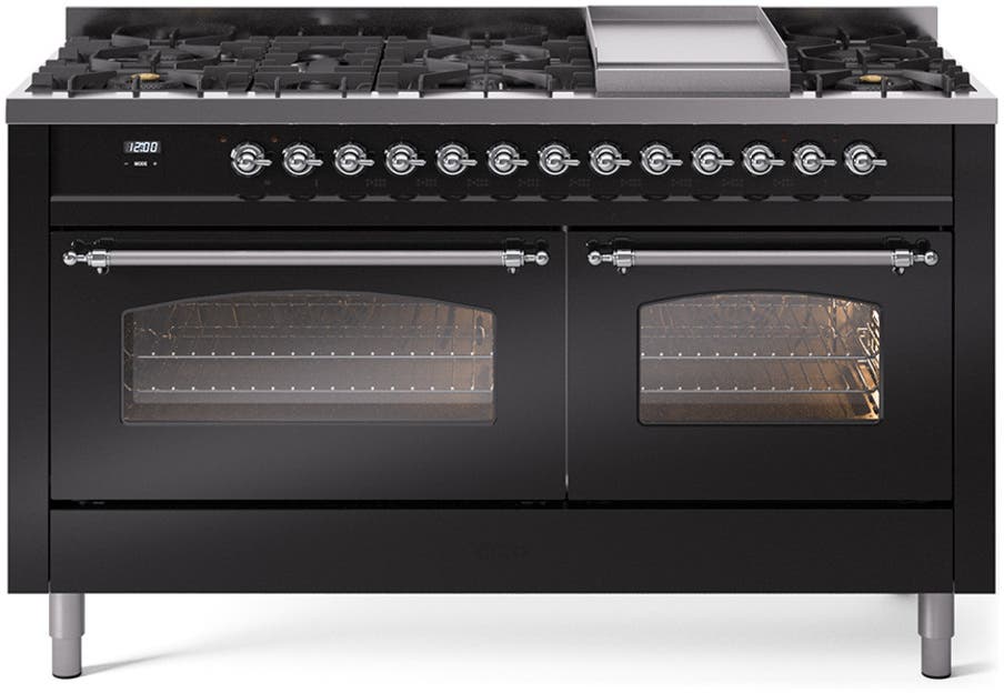 Ilve UP60FNMPBKC Black Chrome