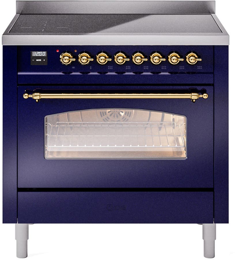 Ilve UPI366NMPMBG Midnight Blue Brass
