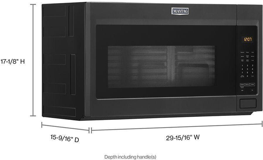 Maytag MMV1175JK Cast Iron Black