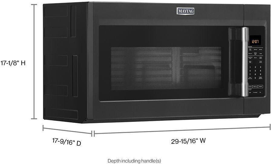 Maytag MMV5227JK Cast Iron Black