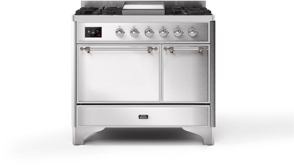 Ilve UMDI10QNS3SSC Stainless Steel W/ Chrome Trim