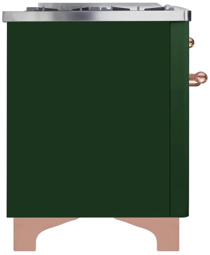 Ilve UM15FDQNS3EGP Natural Gas In Emerald Green W/ Copper Trim