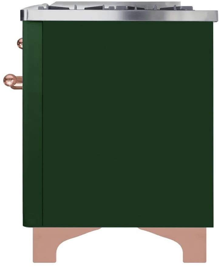 Ilve UM15FDQNS3EGP Natural Gas In Emerald Green W/ Copper Trim