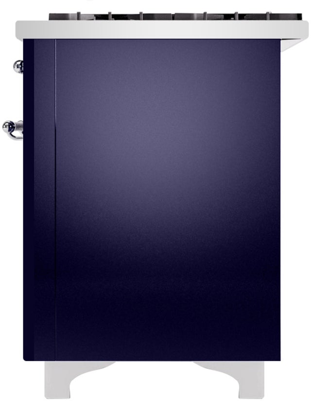 Ilve UM15FDNS3MBC 60" Dual Fuel Range with Double Ovens, 5.02 cu ft ...