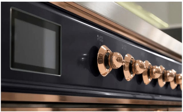 Ilve UM15FDNS3MGP 60" Dual Fuel Range with Double Ovens, 5.02 cu ft ...