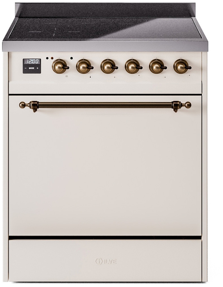 Ilve UPI304QNMPAWB Antique White With Bronze Trim