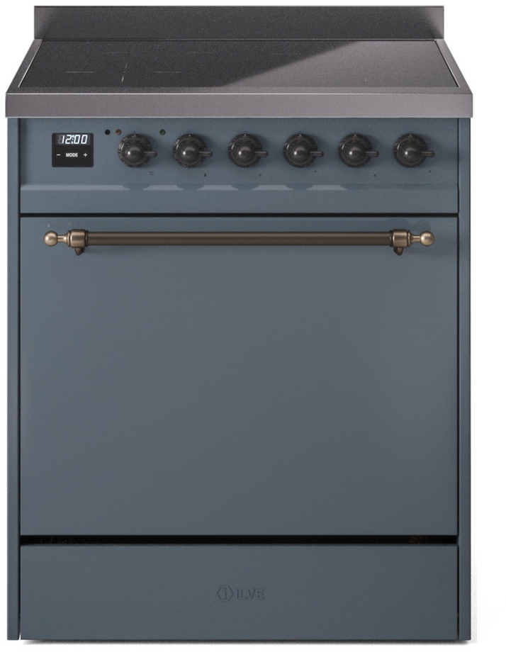 Ilve UPI304QNMPBGB Blue Grey With Bronze Trim