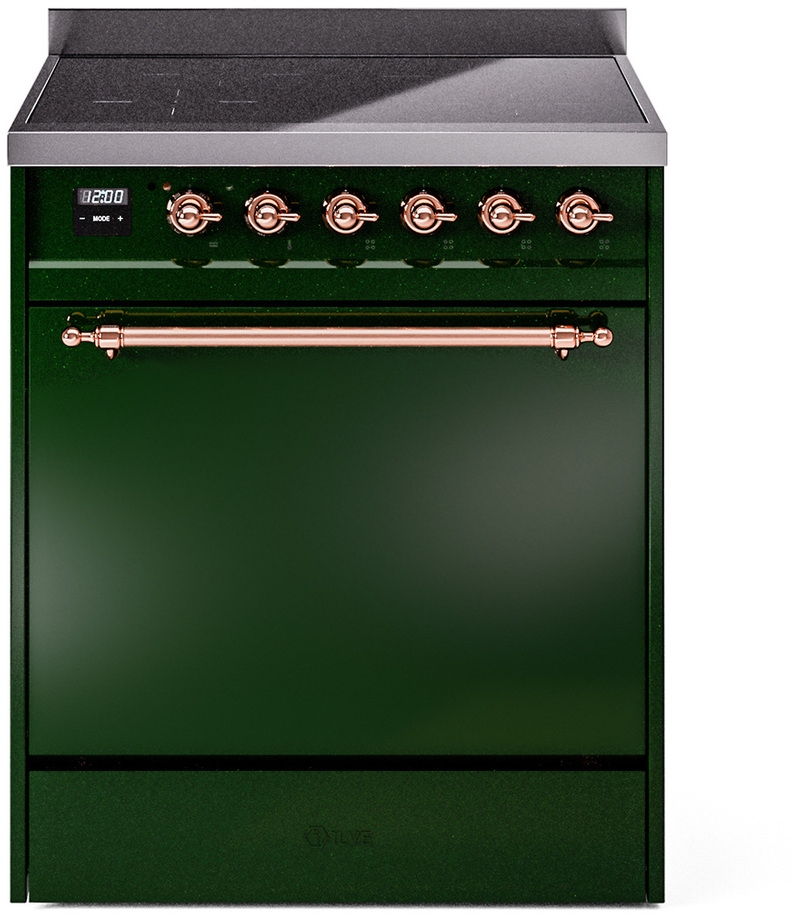 Ilve UPI304QNMPEGP Emerald Green With Copper Trim