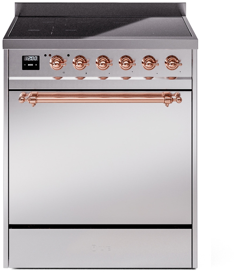 Ilve UPI304QNMPSSP Stainless Steel With Copper Trim