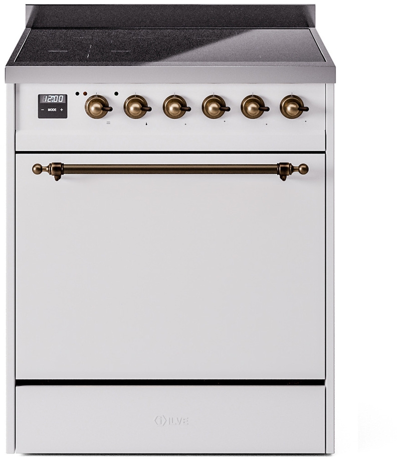 Ilve UPI304QNMPWHB White With Bronze Trim