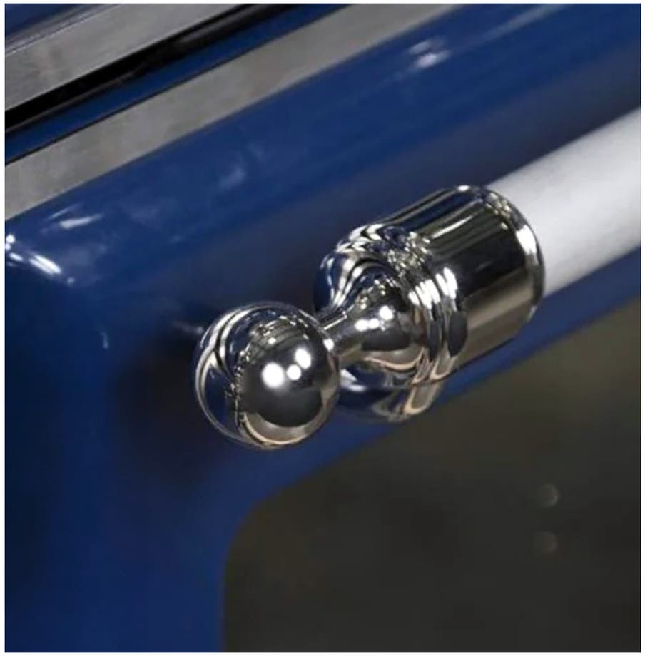 Ilve UM09FDNS3MBCLP Liquid Propane In Midnight Blue W/ Chrome Trim