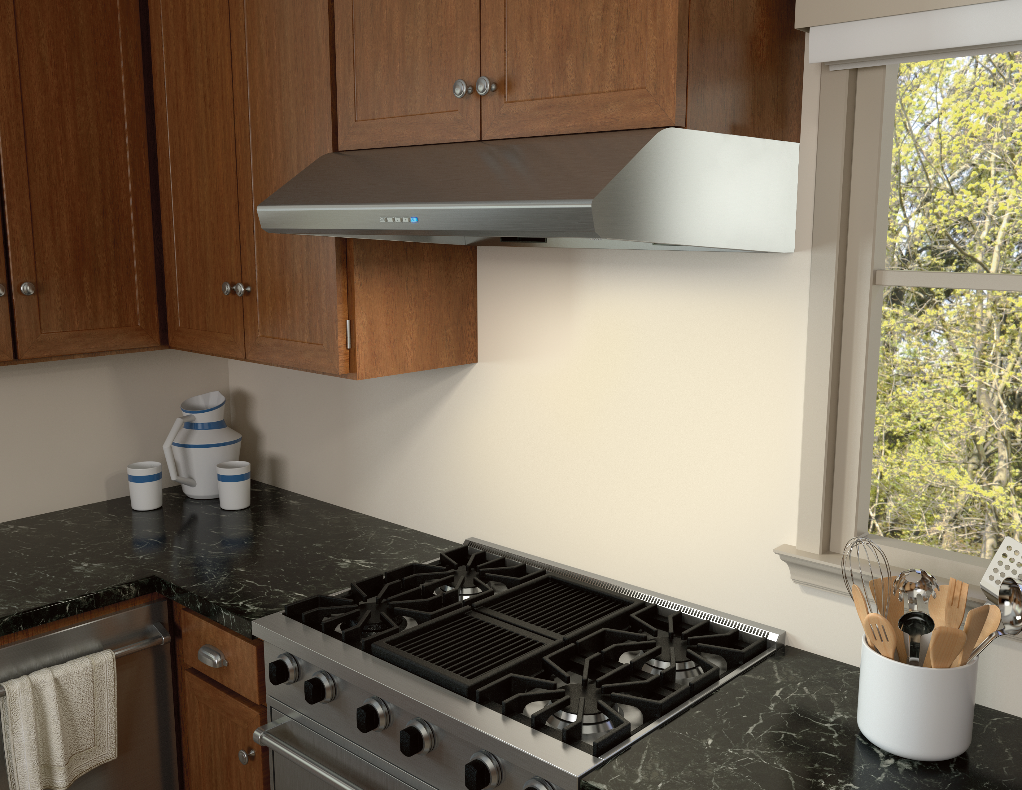 Zephyr AK2536BS Stainless Steel, 36 Inch