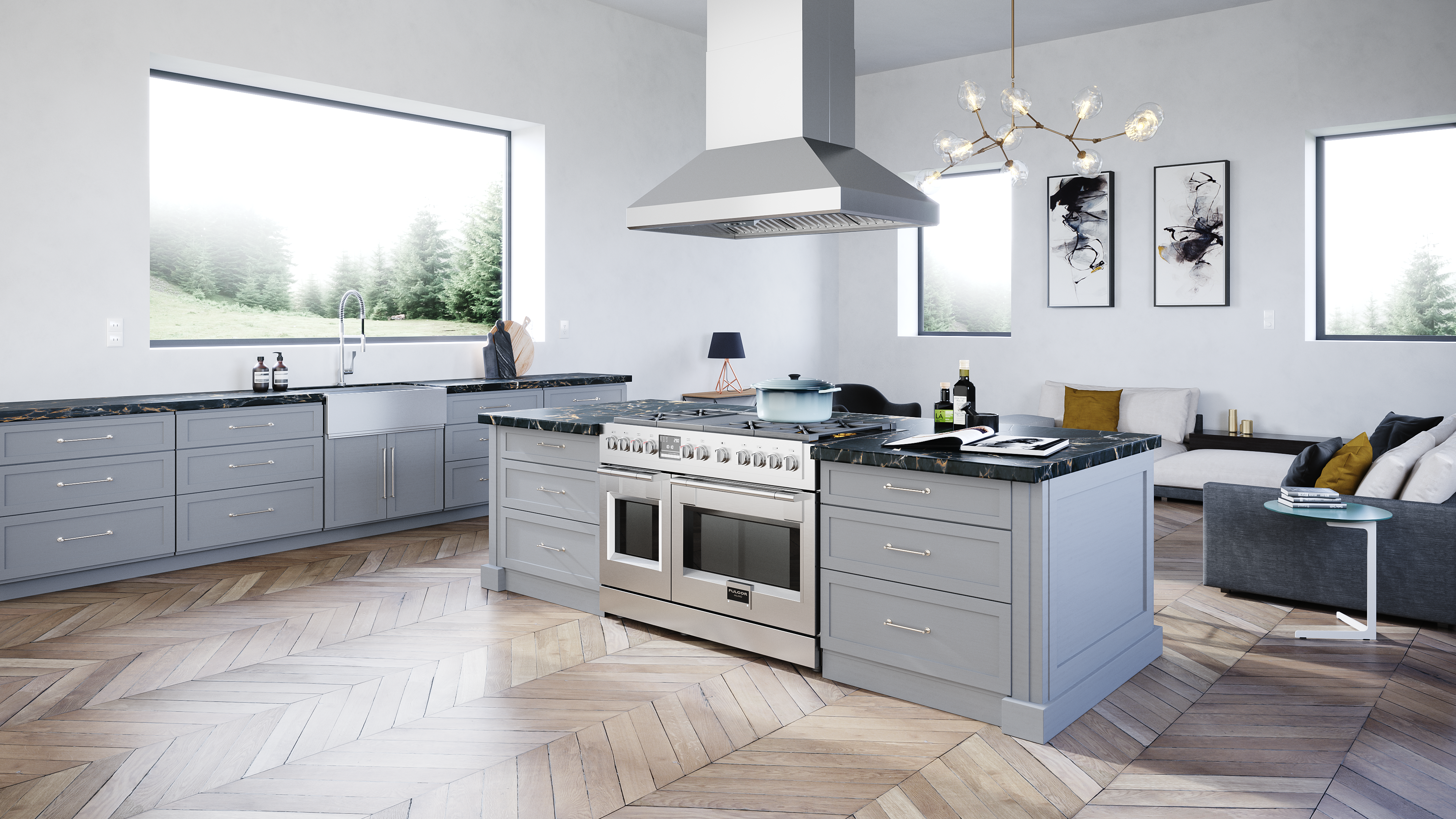 Zephyr AK7748AS Stainless Steel, 48 Inch 
