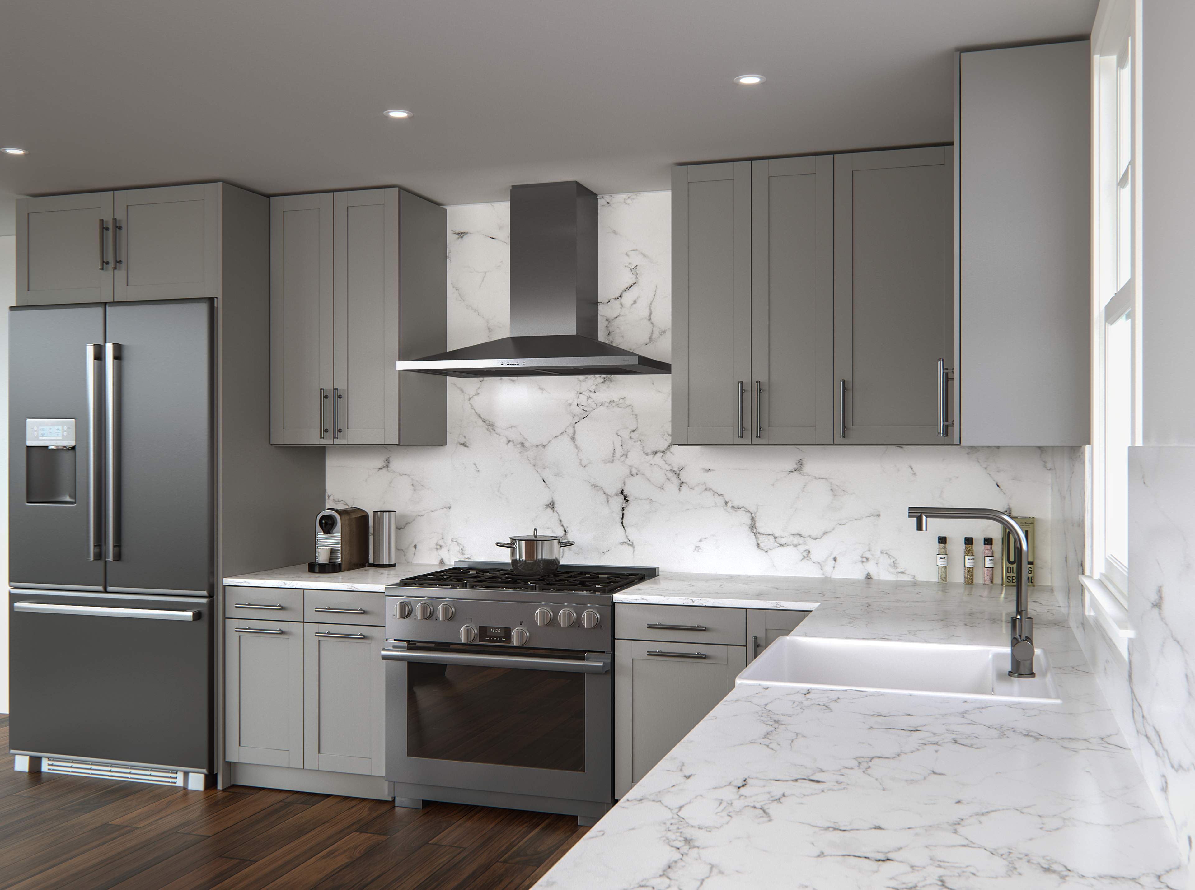 Zephyr ZANE30CBS Black Stainless Steel, 30 Inch