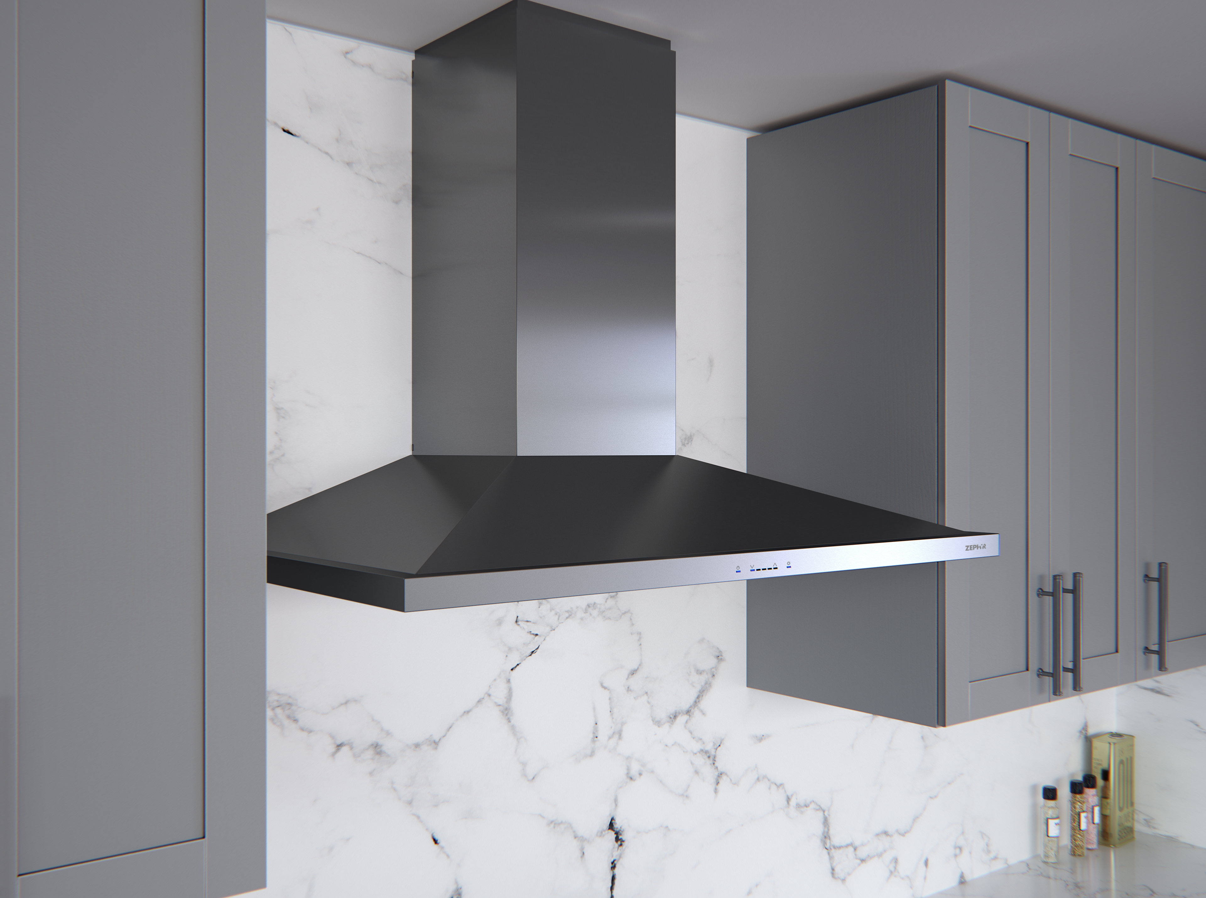 Zephyr ZANE30CBS Black Stainless Steel, 30 Inch