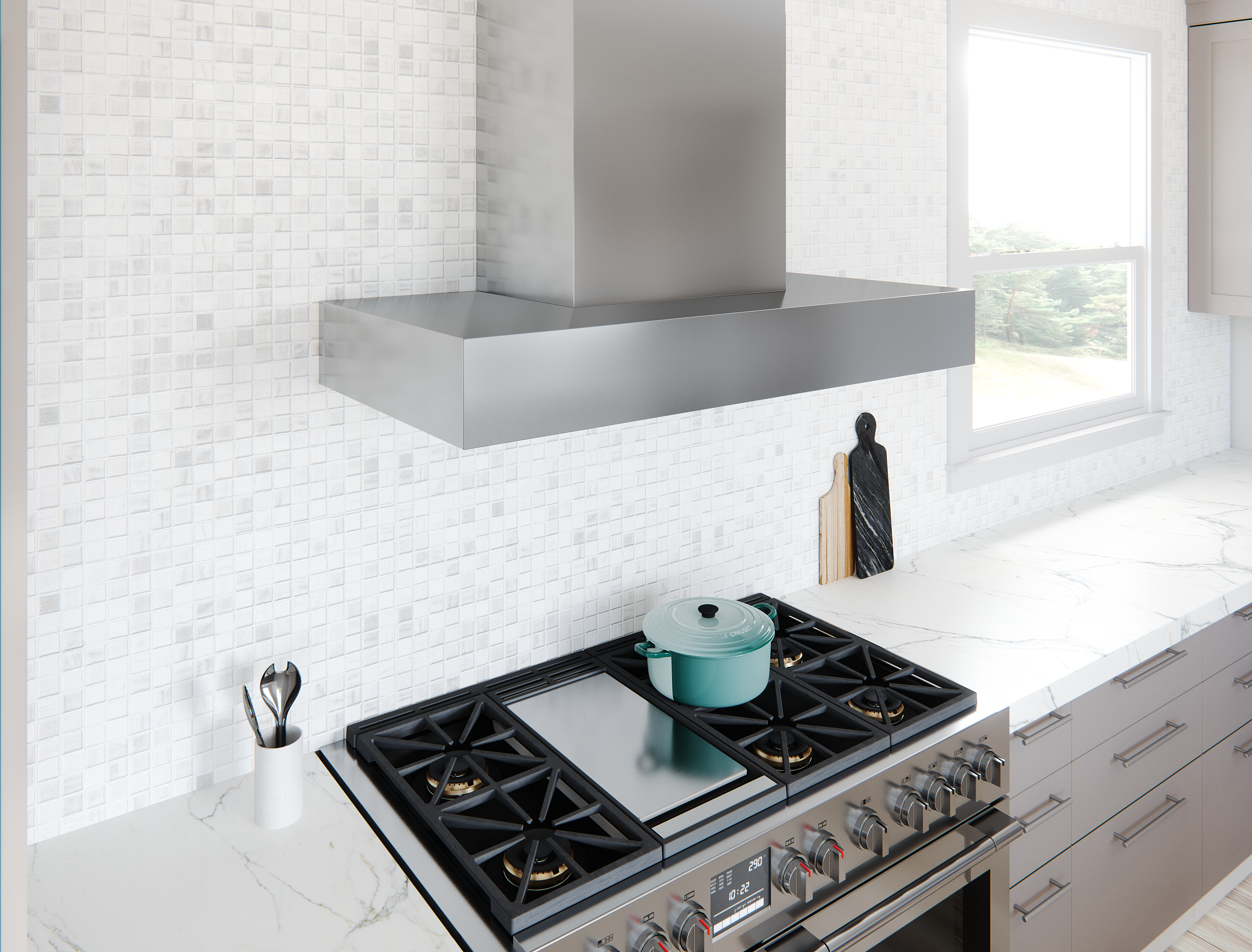 Zephyr ZRPE48AS Stainless Steel, 48 Inch