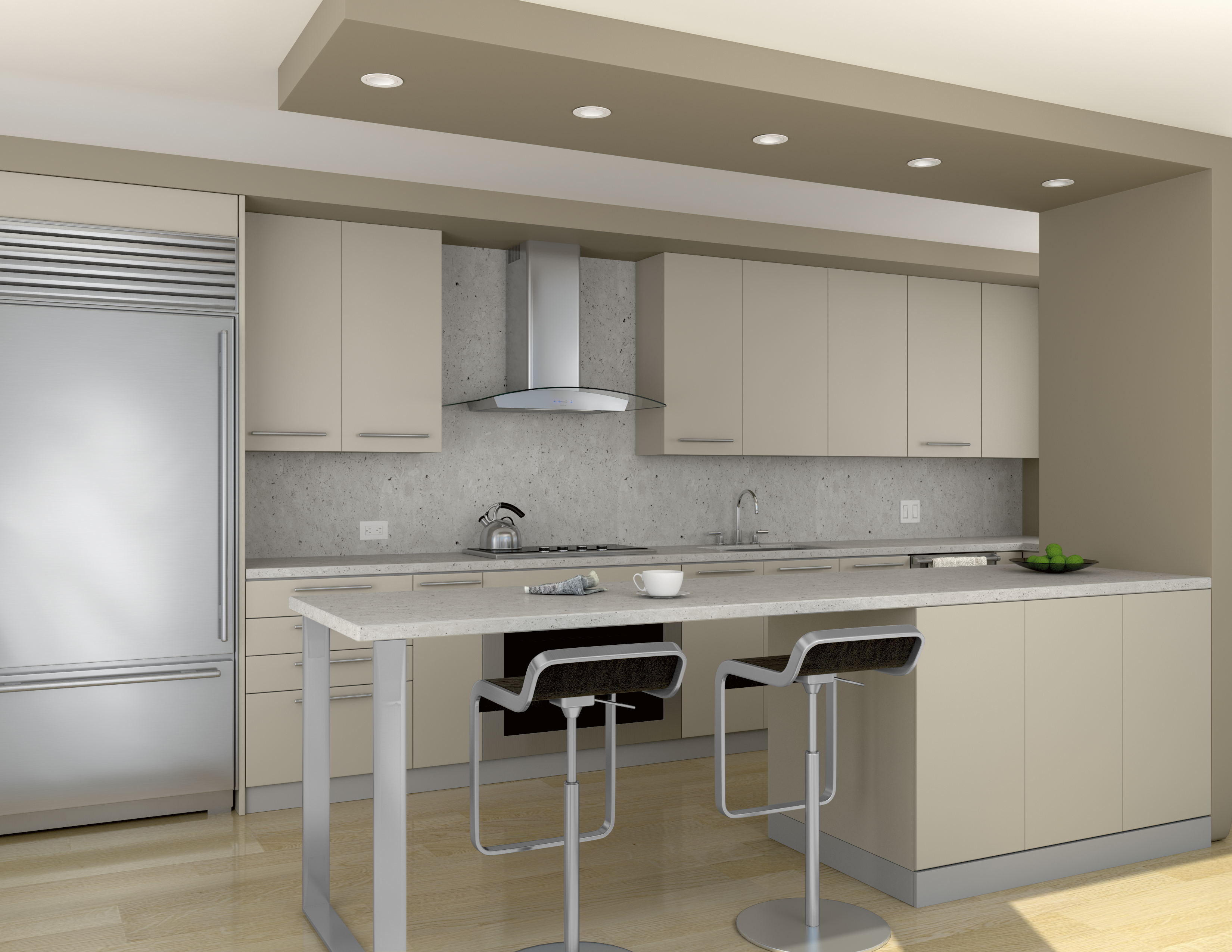Zephyr ZRVE30AGG Smoked Glass