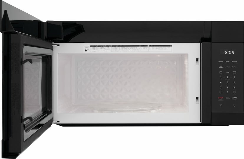 Frigidaire FMOS1746BB 1.7 Cu. Ft. Over-The-Range Microwave: Black