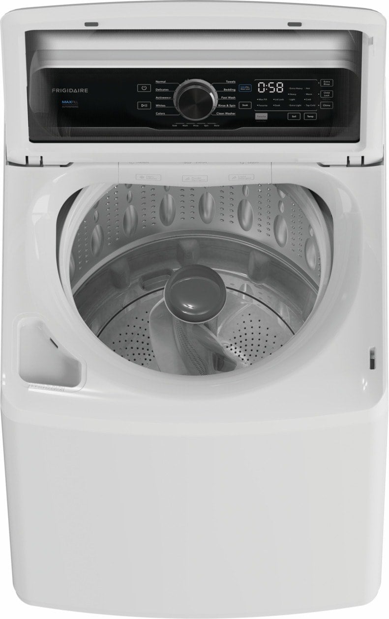 Frigidaire FLVW7523BW 27 Inch Top Load Washer With 4.4 Cu Ft Capacity, A...